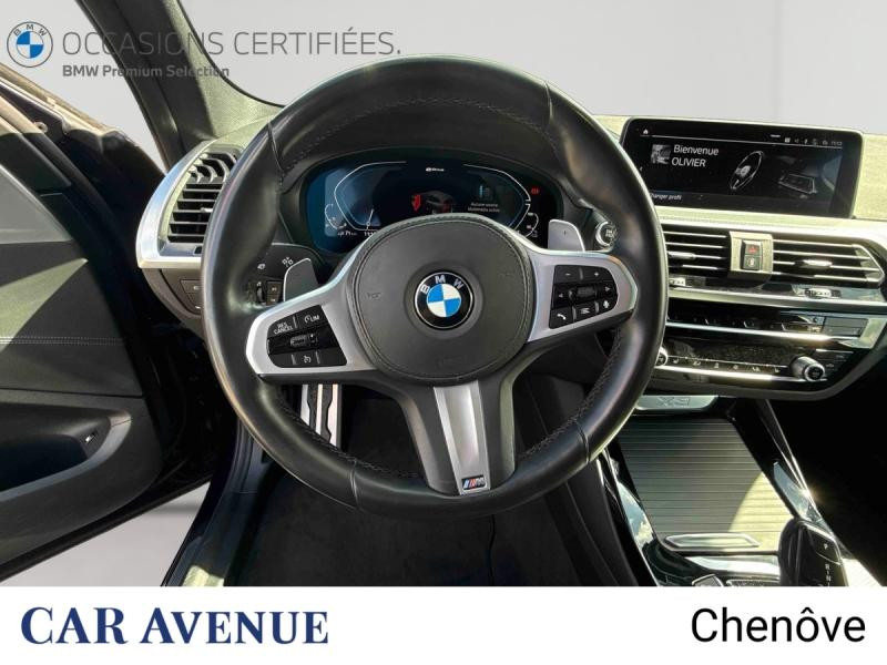 Occasion BMW X3 xDrive30e 292ch M Sport 2020 M Carbonschwarz métallisé 34900 € à Dijon
