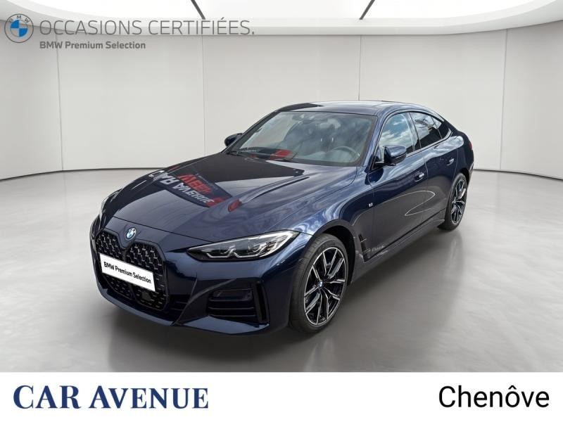Occasion BMW Série 4 Gran Coupé 420dA xDrive 190ch M Sport 2022 BMW Individual Tanzaniteblau métallisé 36900 € à Dijon