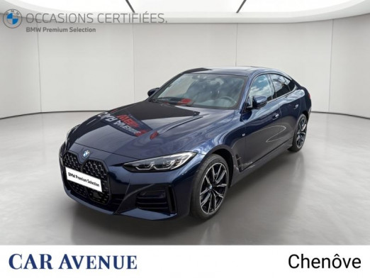 Occasion BMW Série 4 Gran Coupé 420dA xDrive 190ch M Sport 2022 BMW Individual Tanzaniteblau métallisé 36 900 € à Dijon