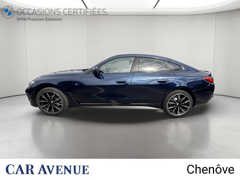 Occasion BMW Série 4 Gran Coupé 420dA xDrive 190ch M Sport 2022 BMW Individual Tanzaniteblau métallisé 36900 € à Dijon