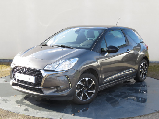 Used DS DS 3 DS 3 PureTech 82 BVM5 So Chic 3p 2018 Gris € 11,190 in Troyes