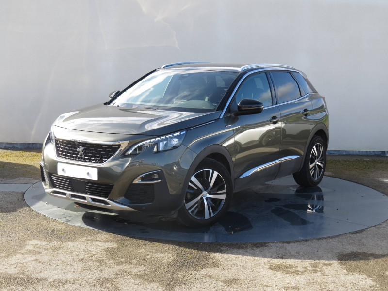 Used PEUGEOT 3008 1.2 PureTech 130ch E6.c GT Line S&S 2019 Gris Amazonite (M) € 19900 in Troyes