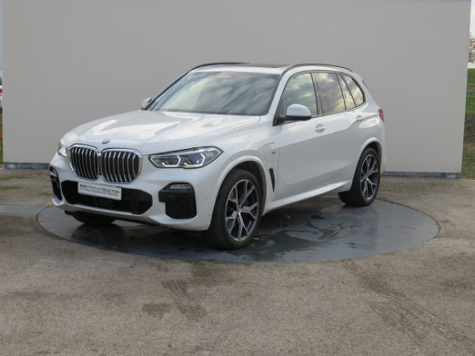 Occasion BMW X5 xDrive45e 394ch M Sport 17cv 2021 Mineralweiss métallisé 63 000 € à Troyes