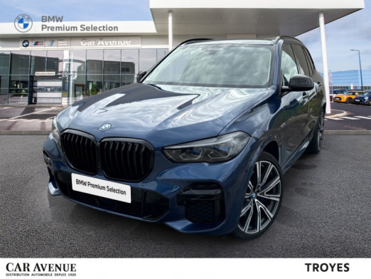 Occasion BMW X5 xDrive45e 394ch M Sport 17cv 2022 Phytonicblau métallisé 78 900 € à Troyes