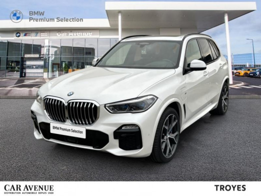 Used BMW X5 xDrive45e 394ch M Sport 17cv 2021 Mineralweiss métallisé € 59,500 in Troyes