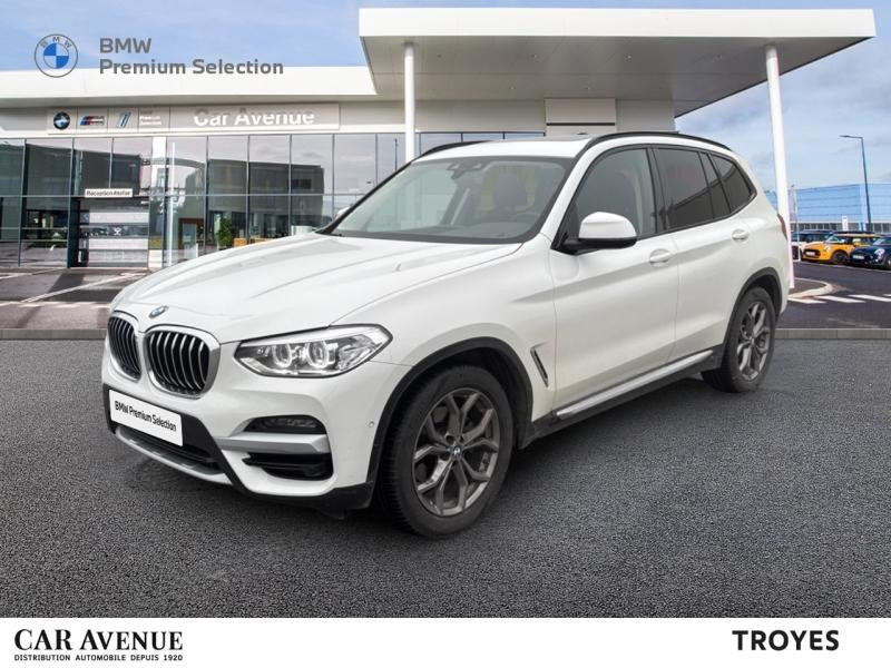 Occasion BMW X3 sDrive18dA 150ch  xLine 2020 Alpinweiss 30900 € à Troyes