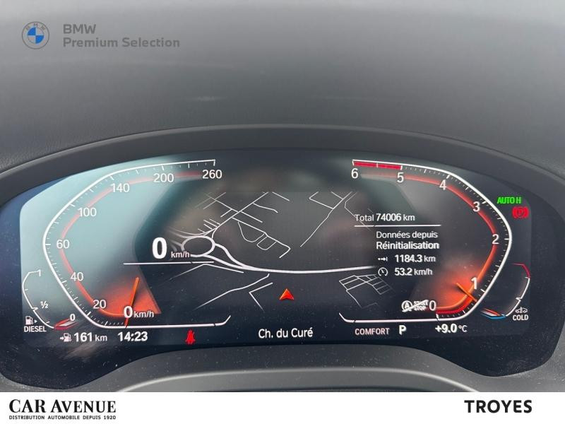 Occasion BMW X3 sDrive18dA 150ch  xLine 2020 Alpinweiss 30900 € à Troyes