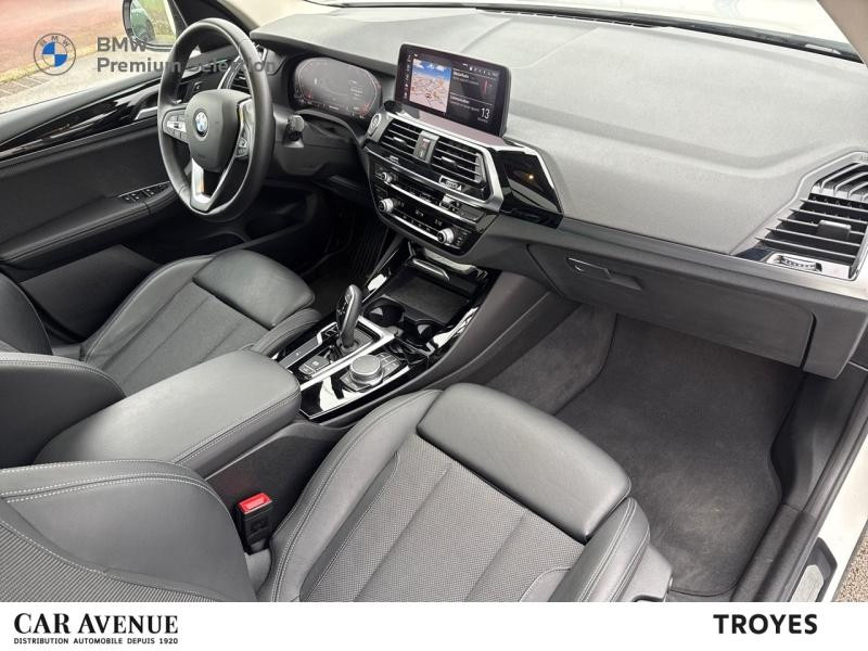 Occasion BMW X3 sDrive18dA 150ch  xLine 2020 Alpinweiss 30900 € à Troyes