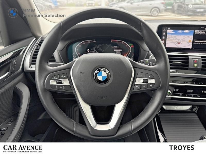 Occasion BMW X3 sDrive18dA 150ch  xLine 2020 Alpinweiss 30900 € à Troyes