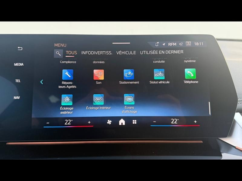 Occasion BMW X1 sDrive18i 136ch xLine 2024 Saphirschwarz métal 39900 € à Troyes