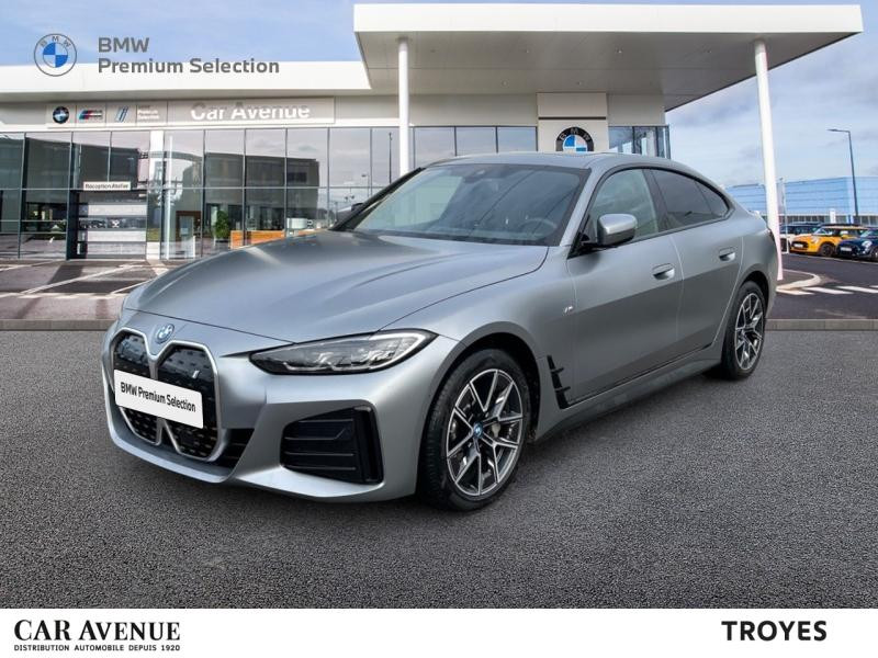 Used BMW i4 eDrive40 340ch M Sport 2024 BMW Ind Frozen Pure Grey métallisé € 49900 in Troyes
