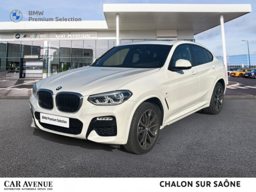 Occasion BMW X4 xDrive30i 252ch M Sport Euro6d-T 2019 Alpinweiss 46 490 € à Chalon-sur-Saône