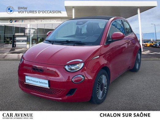 Occasion FIAT 500C e 95ch (RED) 2023 Red by (RED) pastel 19 490 € à Chalon-sur-Saône