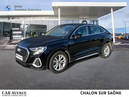 Used AUDI Q3 Sportback 35 TDI 150ch S line S tronic 7 2020 Noir Mythic métallisé € 33,990 in Chalon-sur-Saône