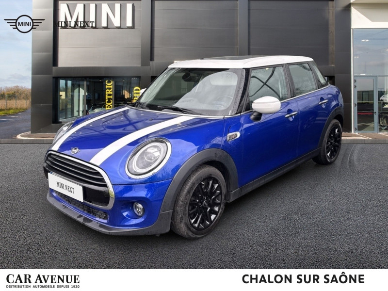Occasion MINI Mini 5 Portes Cooper 136ch  Edition Greenwich BVA7 2021 Starlight Blue 23290 € à Chalon-sur-Saône