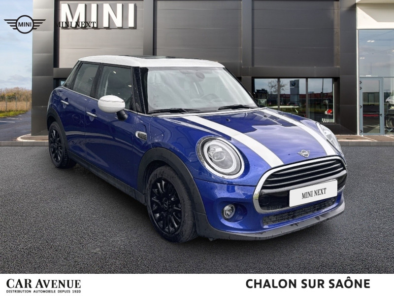 Occasion MINI Mini 5 Portes Cooper 136ch  Edition Greenwich BVA7 2021 Starlight Blue 23290 € à Chalon-sur-Saône