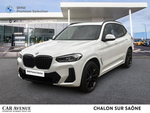 Occasion BMW X3 xDrive20d 190ch M Sport 2022 Blanc 48 990 € à Chalon-sur-Saône