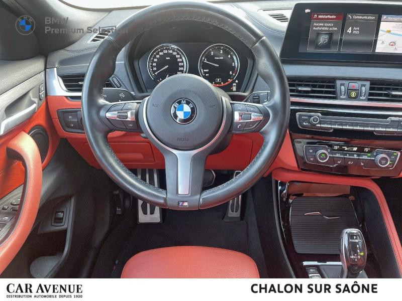 Occasion BMW X2 sDrive18dA 150ch M Sport Euro6d-T 2021 Saphirschwarz métallisé 28990 € à Chalon-sur-Saône