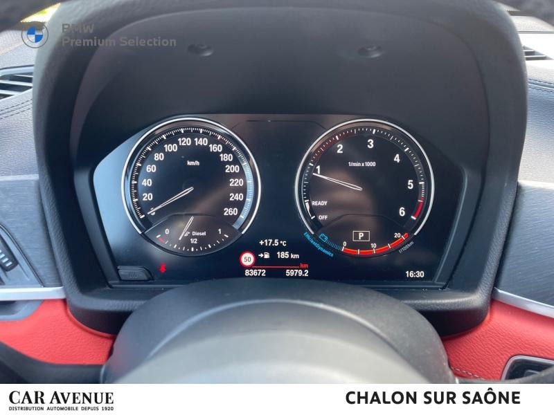 Occasion BMW X2 sDrive18dA 150ch M Sport Euro6d-T 2021 Saphirschwarz métallisé 28990 € à Chalon-sur-Saône