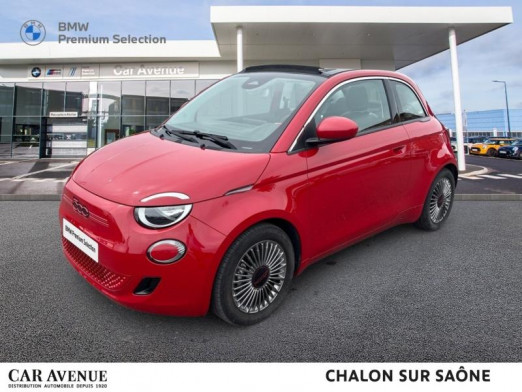 Occasion FIAT 500C e 95ch (RED) 2023 Red by (RED) pastel 15 490 € à Chalon-sur-Saône
