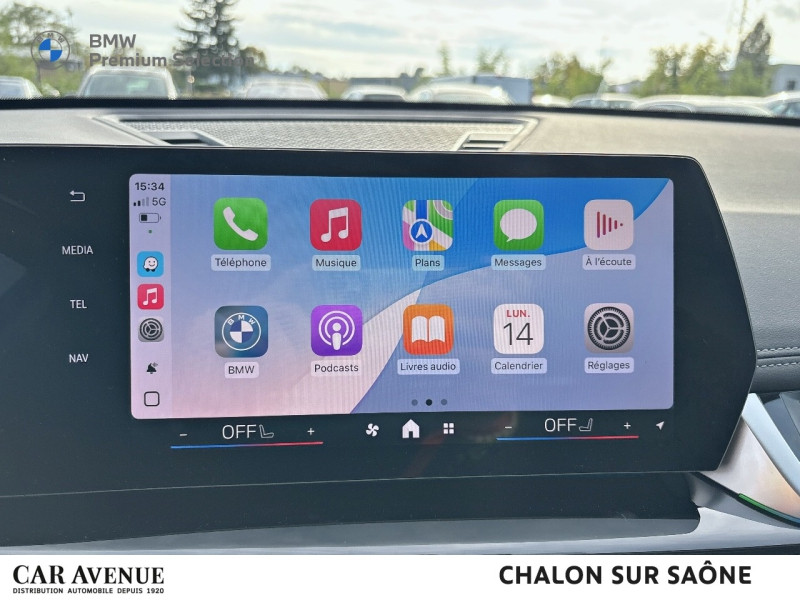 Occasion BMW X1 ieDrive20 204ch xLine 2024 Noir 41950 € à Chalon-sur-Saône