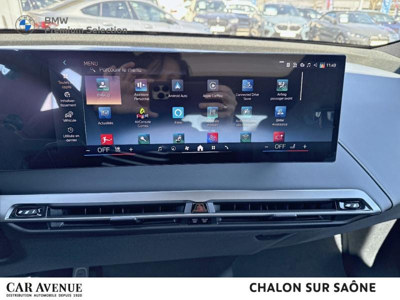 Occasion BMW iX xDrive60 544ch M Sport 2025 Saphirschwarz métallisé 99990 € à Chalon-sur-Saône