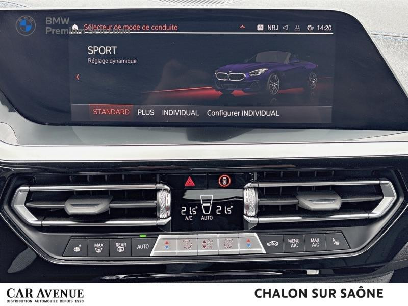 Occasion BMW Z4 Roadster sDrive20iA 197ch M Sport 2024 Thundernight métallisé 58890 € à Chalon-sur-Saône