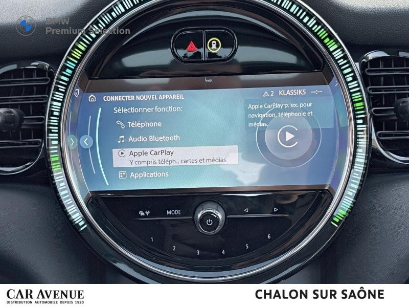 Occasion MINI Mini Cooper SE 184ch Edition Premium Plus BVA 5CV 2022 White Silver 19990 € à Chalon-sur-Saône