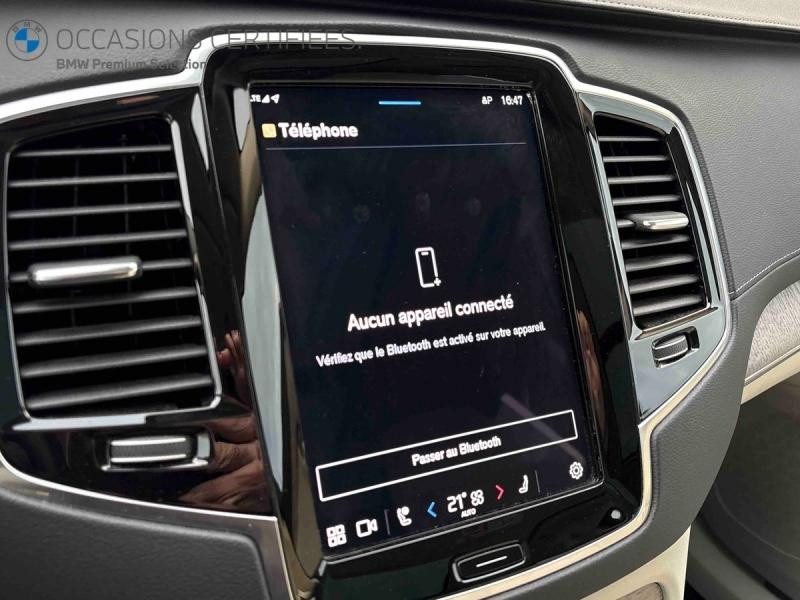 Occasion VOLVO XC90 T8 AWD 310 + 145ch Ultra Style Chrome Geartronic 2023 Bleu Denim Métallisé 50990 € à Chalon-sur-Saône