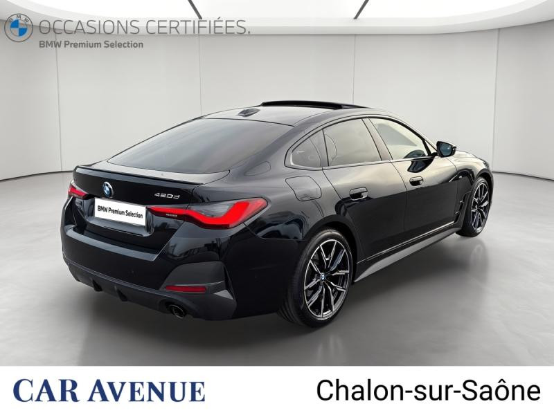 Used BMW Série 4 Gran Coupé 420dA xDrive 190ch M Sport 2022 Saphirschwarz métallisé € 46990 in Chalon-sur-Saône
