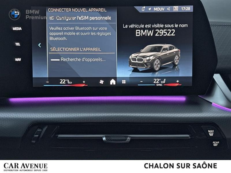 Occasion BMW X2 sDrive20iA 170ch M Sport DKG7 2025 Saphirschwarz métallisé 44990 € à Chalon-sur-Saône