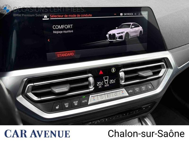 Occasion BMW Série 4 Gran Coupé 420dA xDrive 190ch M Sport 2022 Blanc 42990 € à Chalon-sur-Saône