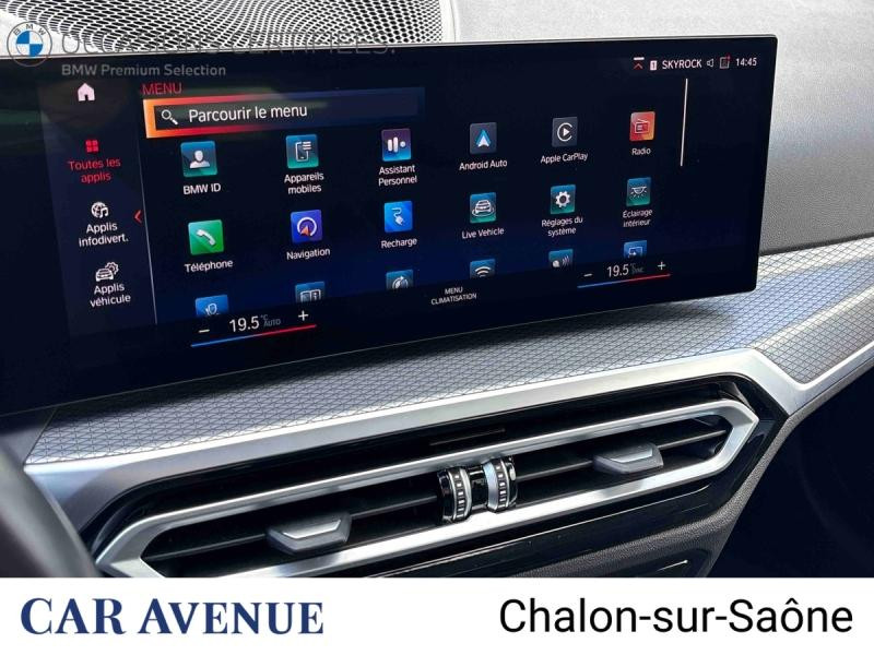 Occasion BMW Série 3 Touring 320eA 204ch M Sport 2023 Saphirschwarz métallisé 35990 € à Chalon-sur-Saône