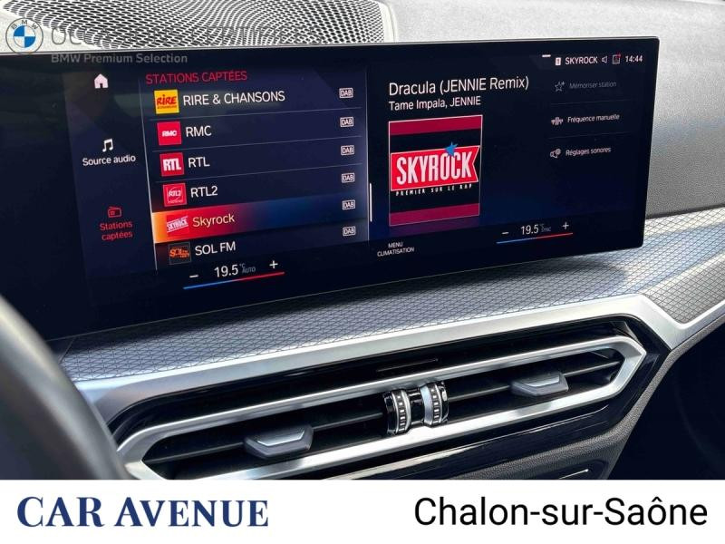Occasion BMW Série 3 Touring 320eA 204ch M Sport 2023 Saphirschwarz métallisé 35990 € à Chalon-sur-Saône