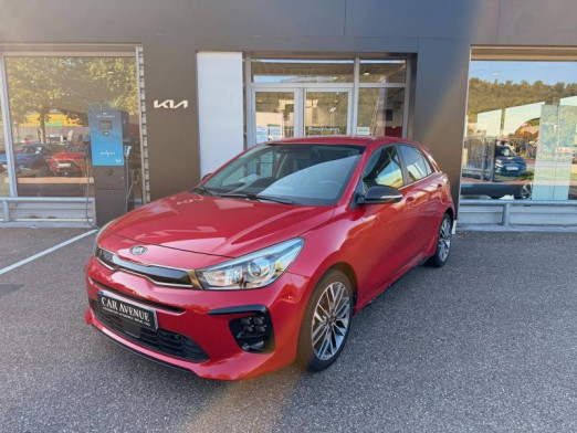 Used KIA Rio 1.0 T-GDI 100ch MHEV GT-Line iBVM6 garantie 08-2028 2021 Rouge Grenadine métallisé € 16,490 in Forbach