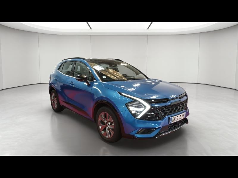 Occasion KIA Sportage 1.6 T-GDi 230ch HEV  GT-Line Premium BVA6 4x2 GARANTIE 02-2029 2022 Bleu Fusion métallisé 30990 € à Forbach
