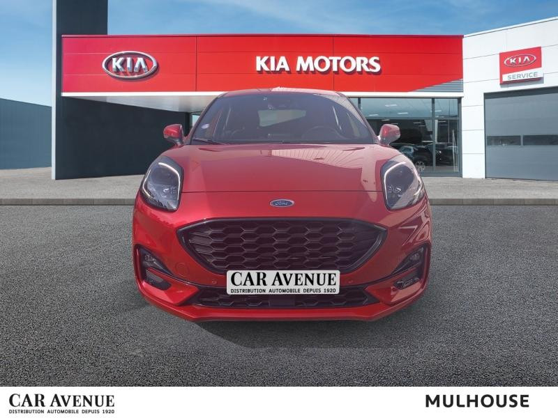 Used FORD Puma 1.0 Flexifuel (E85) 125ch mHEV ST-Line Garantie 1an Attelage Caméra CarPlay 2021 Rouge Fantastic Métallisée Premium € 16990 in Mulhouse