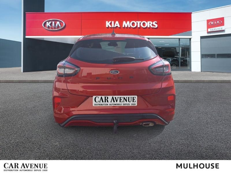 Used FORD Puma 1.0 Flexifuel (E85) 125ch mHEV ST-Line Garantie 1an Attelage Caméra CarPlay 2021 Rouge Fantastic Métallisée Premium € 16990 in Mulhouse