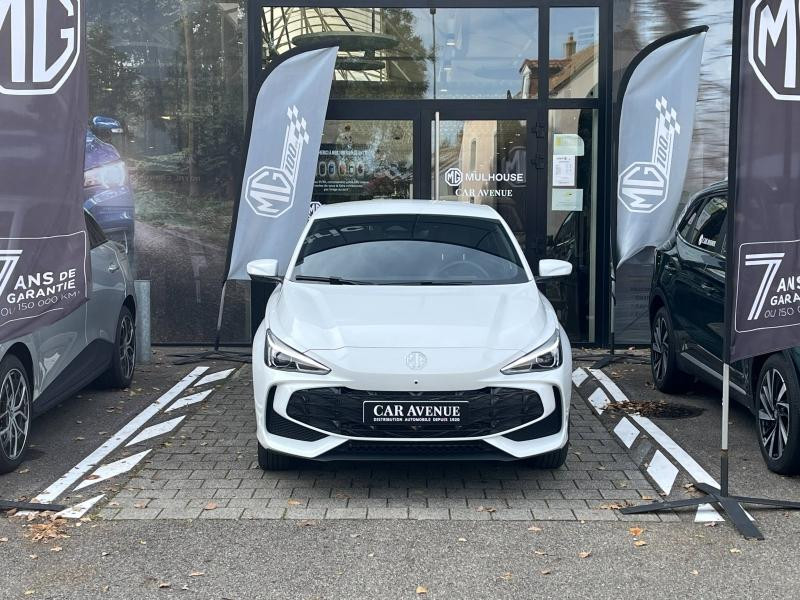 Occasion MG MOTOR MG3 Hybrid+ 195ch Luxury BVA GPS CAMERA GARANTIE 7 ANS 2025 Blanc 20490 € à Mulhouse