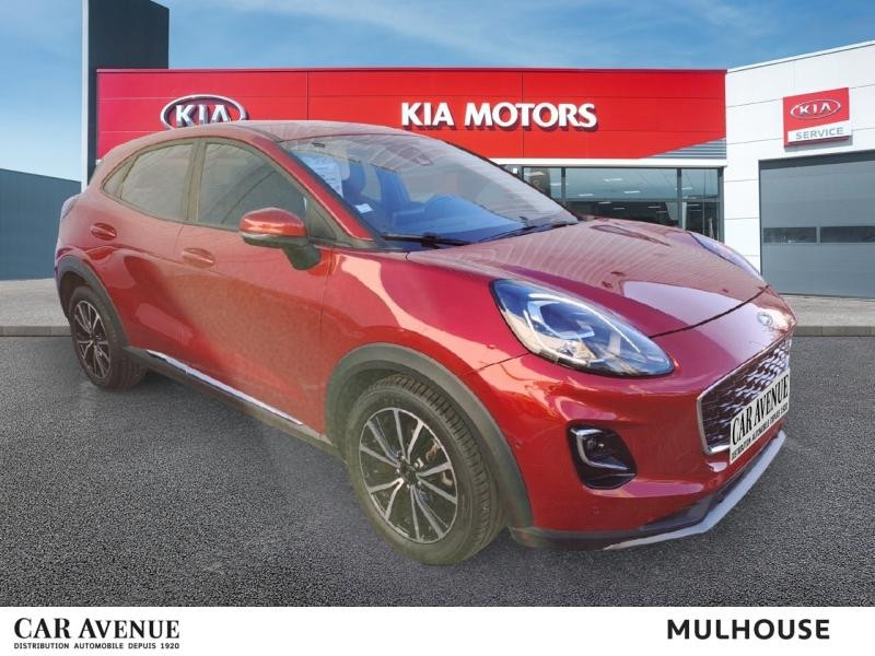 Used FORD Puma 1.0 EcoBoost 125ch mHEV Titanium Garantie 1an LED CarPlay Caméra 2020 Rouge € 15990 in Mulhouse