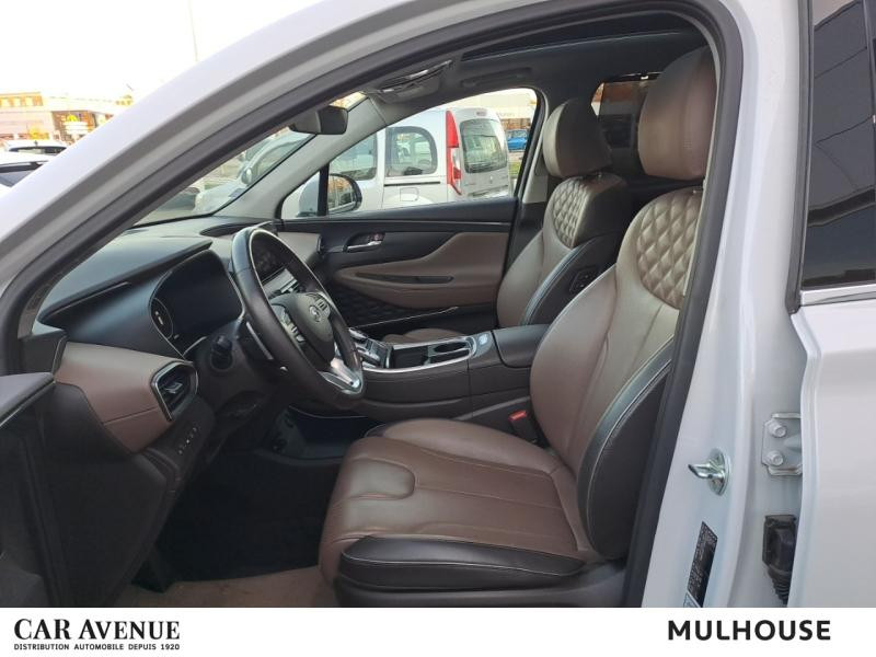 Occasion HYUNDAI Santa Fe 1.6 T-GDI 265ch PHEV Executive BVA6 AWD Garantie 1an TOP Cuir Caméra 360 CarPlay 2021 Glacier White Métal 34490 € à Mulhouse
