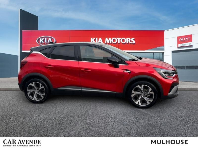 Occasion RENAULT Captur 1.6 E-Tech hybride 145ch RS Line Garantie 1an Caméra CarPlay LED 2022 Rouge Flamme/Noir Etoilé 19990 € à Mulhouse