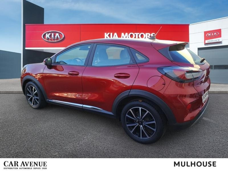 Occasion FORD Puma 1.0 EcoBoost 125ch mHEV Titanium Garantie 1an LED CarPlay Caméra 2020 Rouge 13990 € à Mulhouse