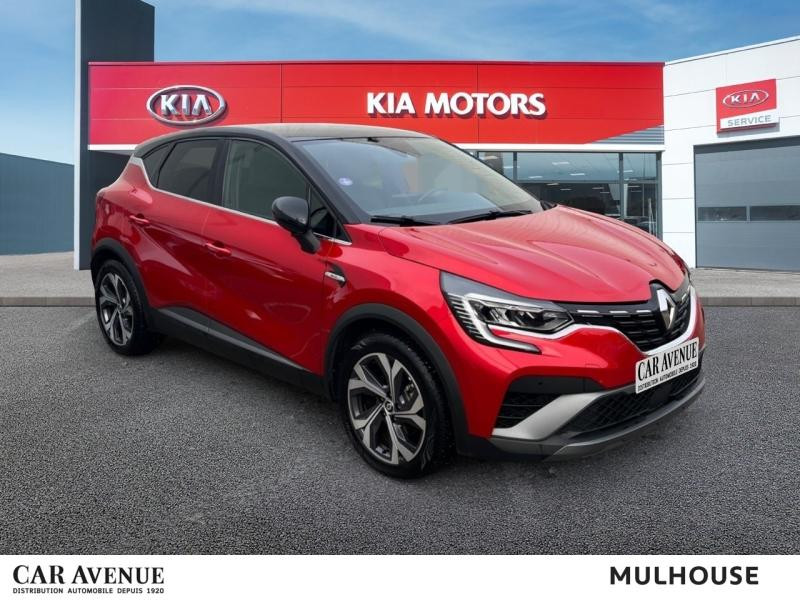 Occasion RENAULT Captur 1.6 E-Tech hybride 145ch RS Line Garantie 1an Caméra CarPlay LED 2022 Rouge Flamme/Noir Etoilé 19990 € à Mulhouse