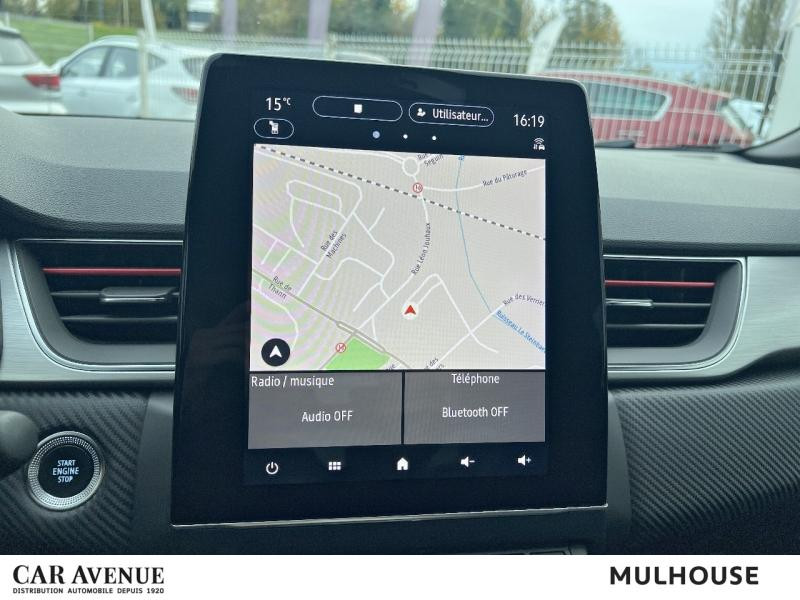 Occasion RENAULT Captur 1.6 E-Tech hybride 145ch RS Line Garantie 1an Caméra CarPlay LED 2022 Rouge Flamme/Noir Etoilé 19990 € à Mulhouse