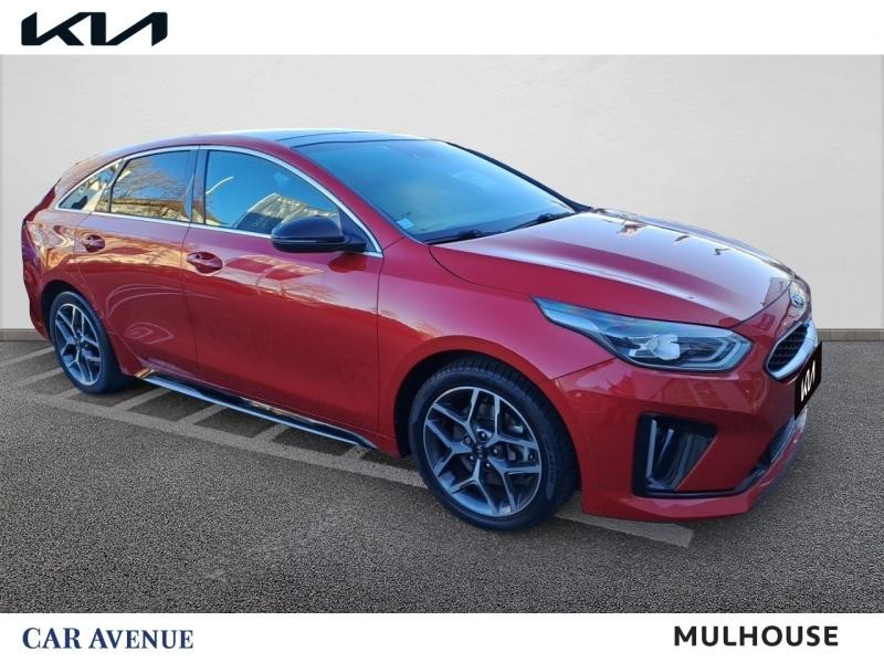 Occasion KIA ProCeed 1.4 T-GDI 140ch GT Line DCT7 Garantie 08/27 Caméra CarPlay 2020 Rouge Rubis métallisé 19490 € à Mulhouse