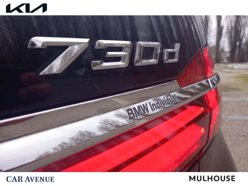 Occasion BMW Série 7 730LdA xDrive 265ch Exclusive Garantie 1an Suivi BMW Full options 2017 Noir 32990 € à Mulhouse
