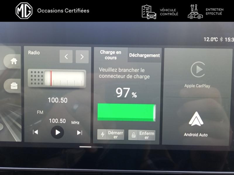 Used MG MOTOR MG5 EV 177ch - 50kWh Luxury MY23 Garantie 12/30 TO CarPlay 2023 Blanc € 18990 in Mulhouse