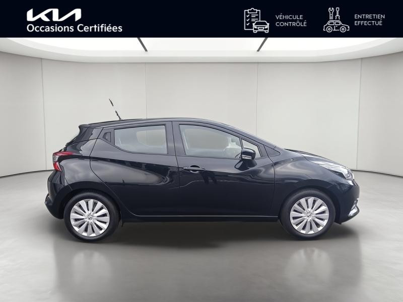 Occasion NISSAN Micra 1.0 IG-T 92ch Acenta 2021.5 Garantie 1an CarPlay Feux auto Régulateur 2023 Noir Obscur 13990 € à Mulhouse