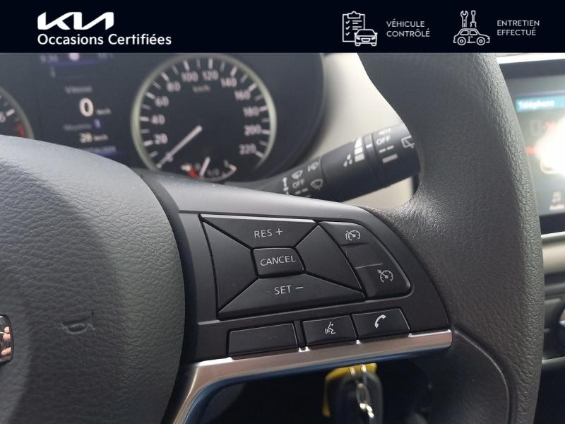 Occasion NISSAN Micra 1.0 IG-T 92ch Acenta 2021.5 Garantie 1an CarPlay Feux auto Régulateur 2023 Noir Obscur 13990 € à Mulhouse